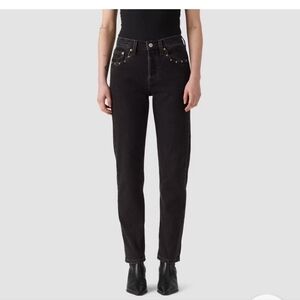 NEW NWT Levi's Black Straight Leg Women's Jeans:26
